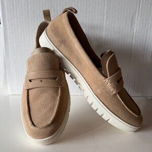 Vionic Uptown Loafer - Sand Suede - 10W - NWBox
